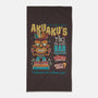 Aku Aku's Tiki Island-None-Beach-Towel-Nemons