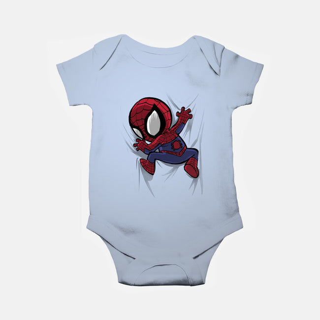 My Portable Spidey-Baby-Basic-Onesie-zascanauta