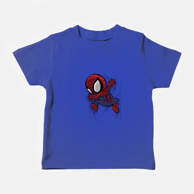 My Portable Spidey-Baby-Basic-Tee-zascanauta