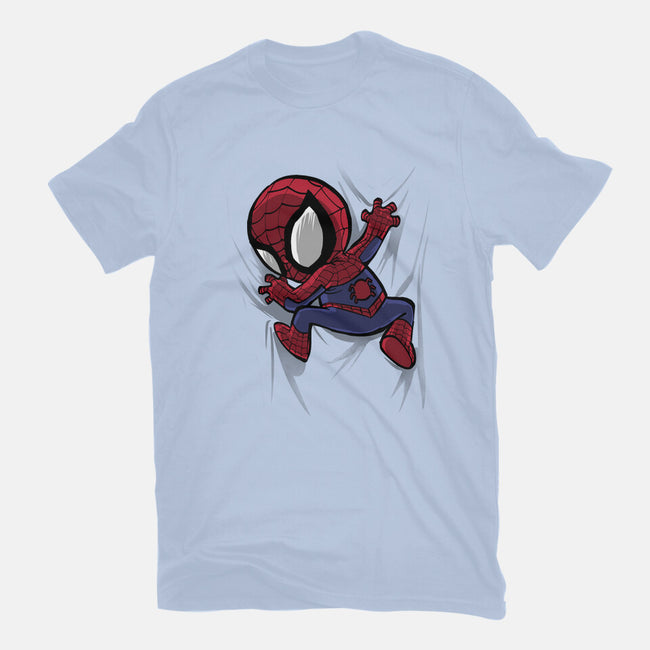 My Portable Spidey-Womens-Basic-Tee-zascanauta