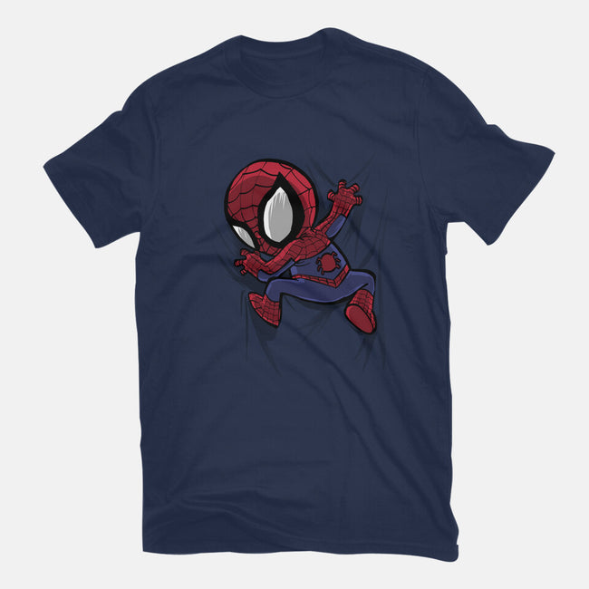 My Portable Spidey-Womens-Basic-Tee-zascanauta