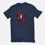 My Portable Spidey-Womens-Fitted-Tee-zascanauta