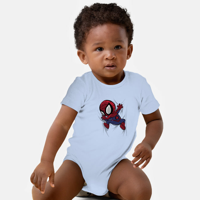 My Portable Spidey-Baby-Basic-Onesie-zascanauta