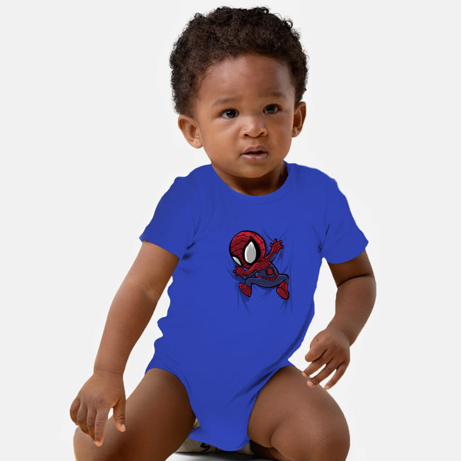 My Portable Spidey-Baby-Basic-Onesie-zascanauta