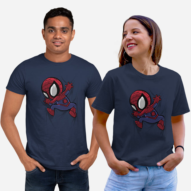 My Portable Spidey-Unisex-Basic-Tee-zascanauta