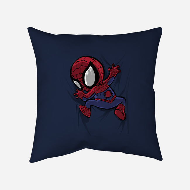 My Portable Spidey-None-Removable Cover-Throw Pillow-zascanauta