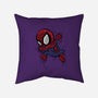 My Portable Spidey-None-Removable Cover-Throw Pillow-zascanauta