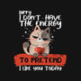 No Energy To Pretend-Baby-Basic-Onesie-erion_designs