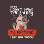 No Energy To Pretend-Cat-Bandana-Pet Collar-erion_designs