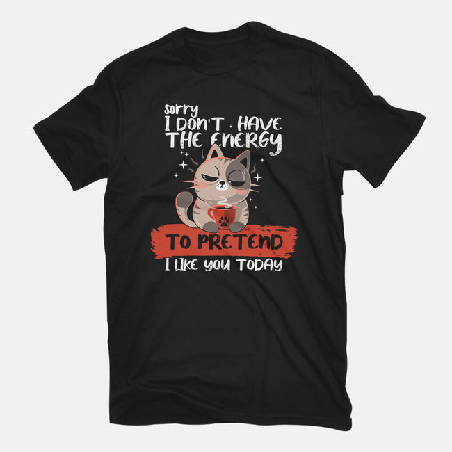 No Energy To Pretend-Mens-Premium-Tee-erion_designs