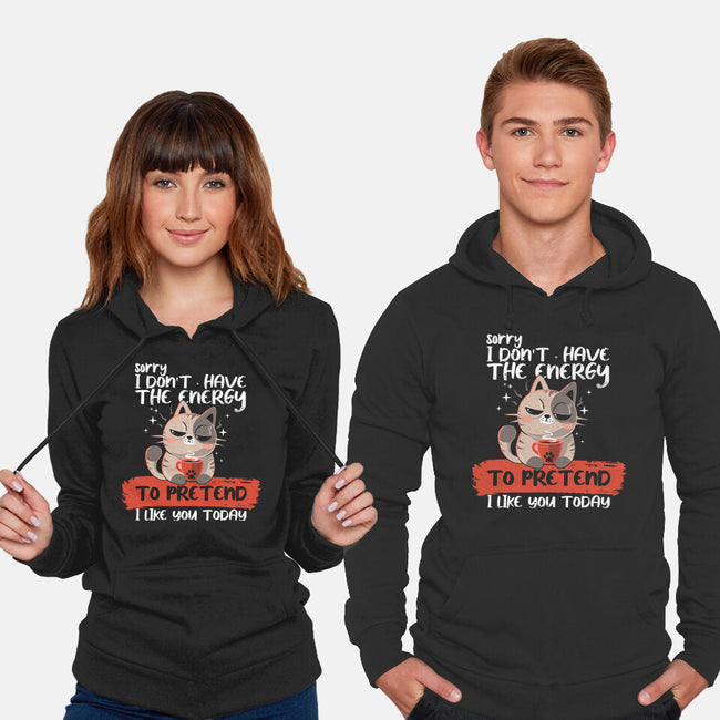 No Energy To Pretend-Unisex-Pullover-Sweatshirt-erion_designs