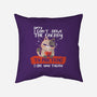 No Energy To Pretend-None-Removable Cover-Throw Pillow-erion_designs