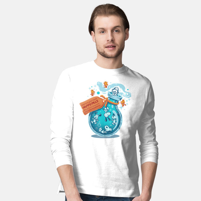 Happy Pills-Mens-Long Sleeved-Tee-erion_designs