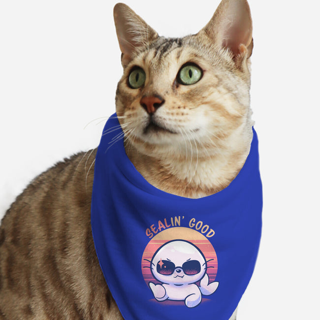 Sealin Good-Cat-Bandana-Pet Collar-TechraNova