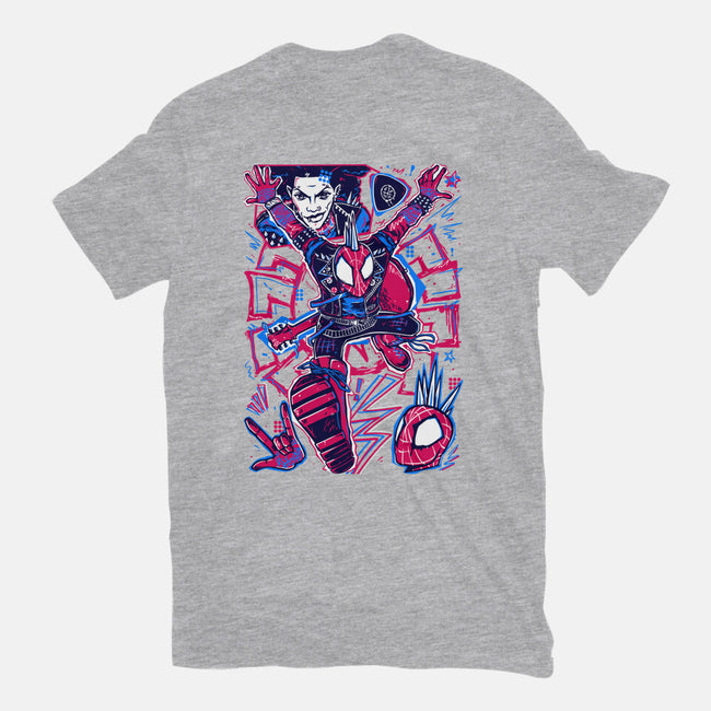 Hobie Brown Spider Punk-Womens-Fitted-Tee-Panchi Art