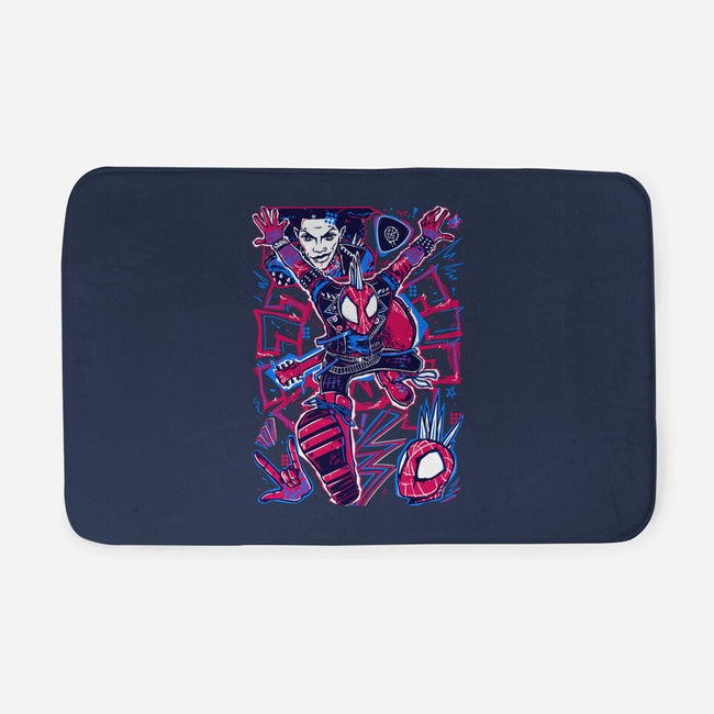 Hobie Brown Spider Punk-None-Memory Foam-Bath Mat-Panchi Art