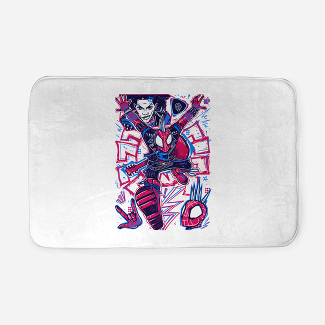 Hobie Brown Spider Punk-None-Memory Foam-Bath Mat-Panchi Art