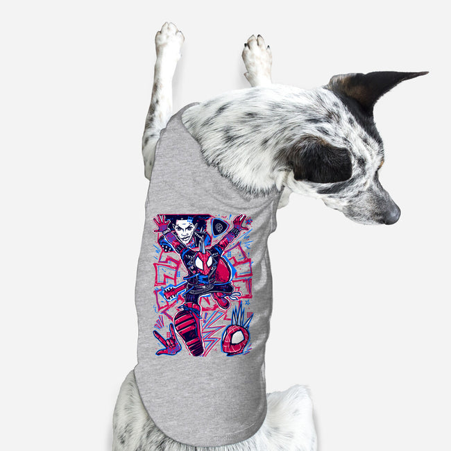 Hobie Brown Spider Punk-Dog-Basic-Pet Tank-Panchi Art