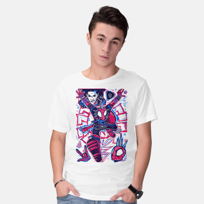 Hobie Brown Spider Punk-Mens-Basic-Tee-Panchi Art