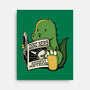 Jurassic News-None-Stretched-Canvas-tobefonseca