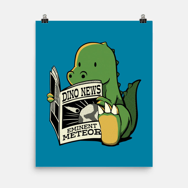 Jurassic News-None-Matte-Poster-tobefonseca