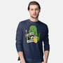 Jurassic News-Mens-Long Sleeved-Tee-tobefonseca