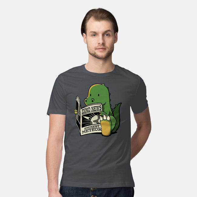 Jurassic News-Mens-Premium-Tee-tobefonseca