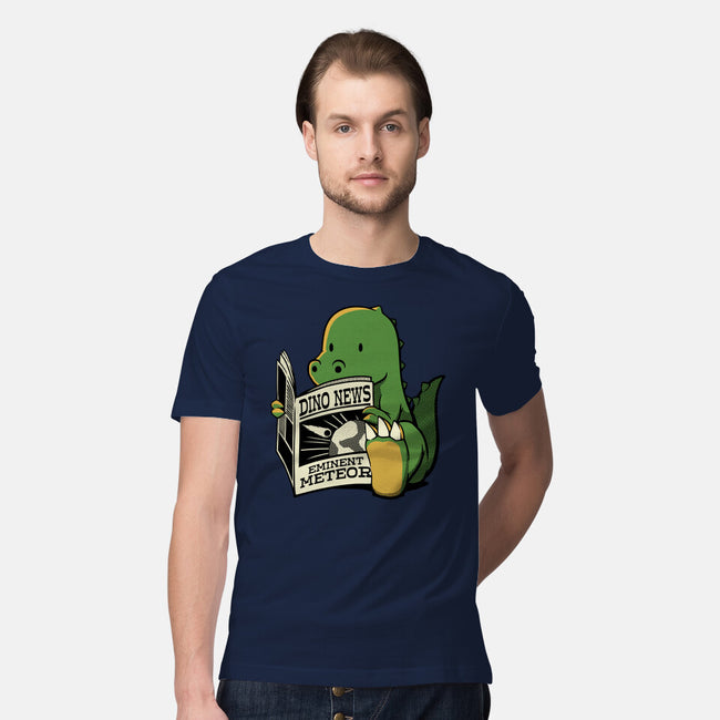 Jurassic News-Mens-Premium-Tee-tobefonseca