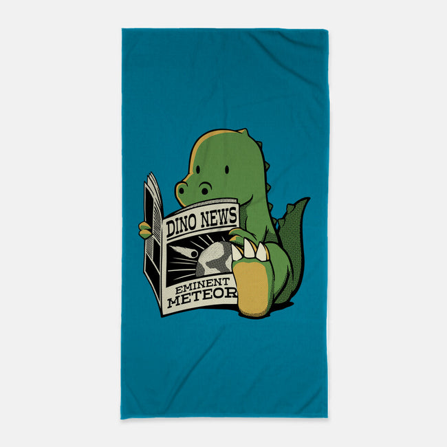 Jurassic News-None-Beach-Towel-tobefonseca