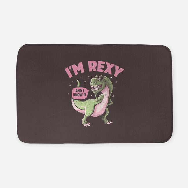 I'm Rexy-None-Memory Foam-Bath Mat-tobefonseca