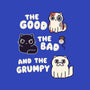 Good Bad And Grumpy-Cat-Adjustable-Pet Collar-Weird & Punderful