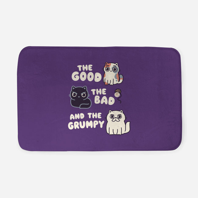 Good Bad And Grumpy-None-Memory Foam-Bath Mat-Weird & Punderful