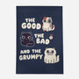 Good Bad And Grumpy-None-Indoor-Rug-Weird & Punderful