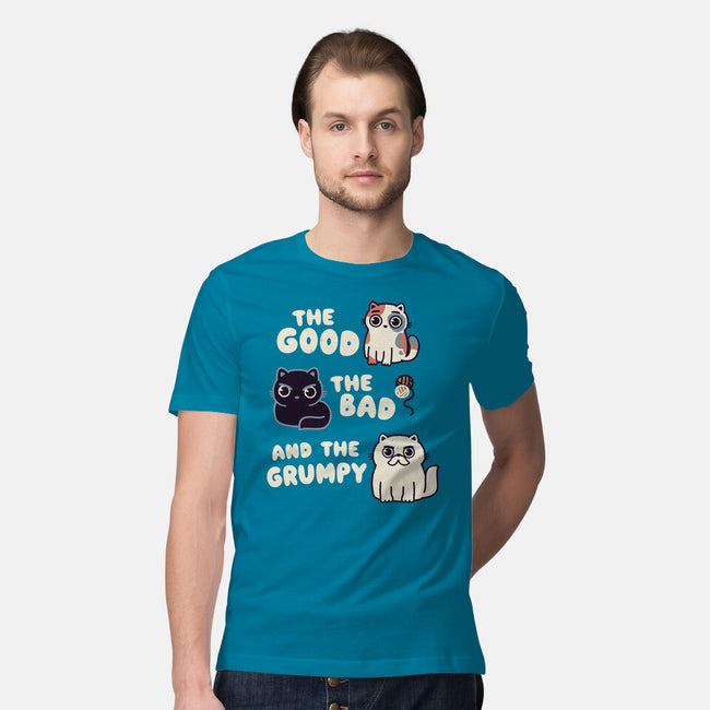 Good Bad And Grumpy-Mens-Premium-Tee-Weird & Punderful