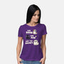 Good Bad And Grumpy-Womens-Basic-Tee-Weird & Punderful