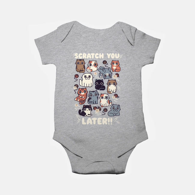 Scratch You Later-Baby-Basic-Onesie-Weird & Punderful