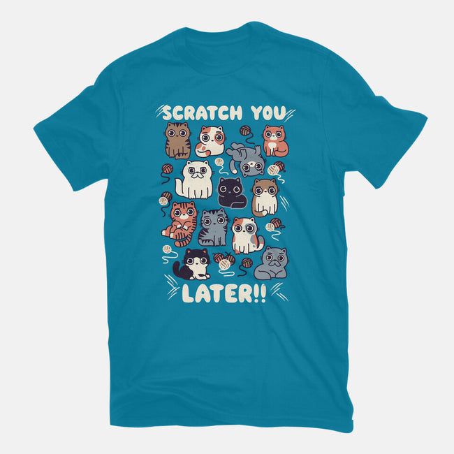 Scratch You Later-Mens-Basic-Tee-Weird & Punderful