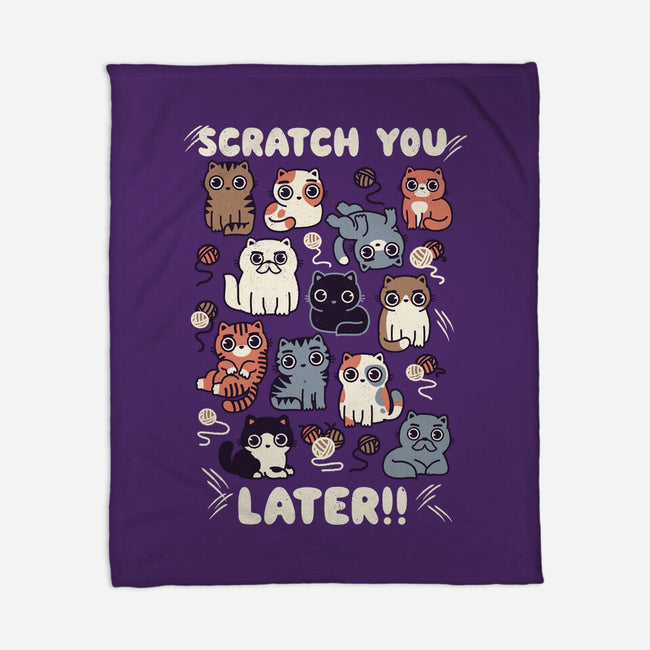 Scratch You Later-None-Fleece-Blanket-Weird & Punderful