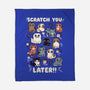 Scratch You Later-None-Fleece-Blanket-Weird & Punderful