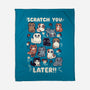 Scratch You Later-None-Fleece-Blanket-Weird & Punderful