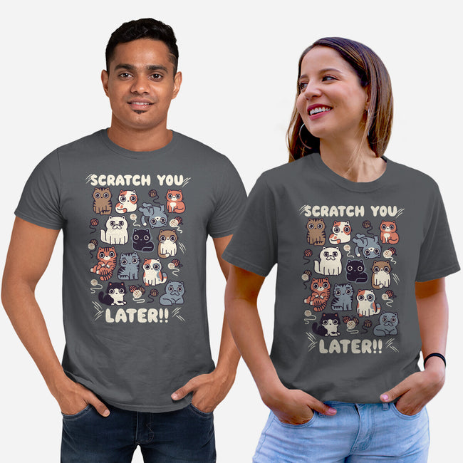 Scratch You Later-Unisex-Basic-Tee-Weird & Punderful