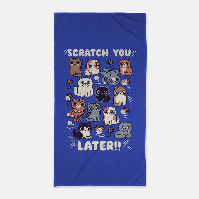 Scratch You Later-None-Beach-Towel-Weird & Punderful