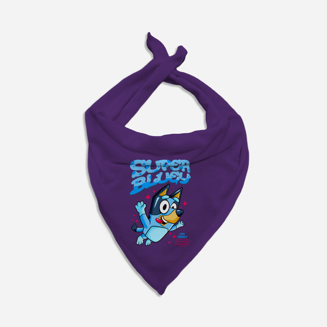 Super Bluey-Cat-Bandana-Pet Collar-spoilerinc