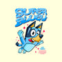 Super Bluey-None-Stretched-Canvas-spoilerinc