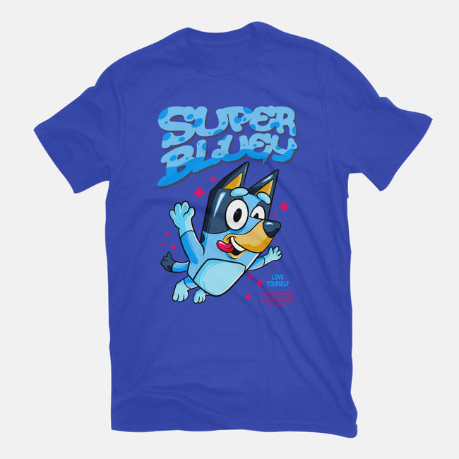 Super Bluey-Mens-Premium-Tee-spoilerinc