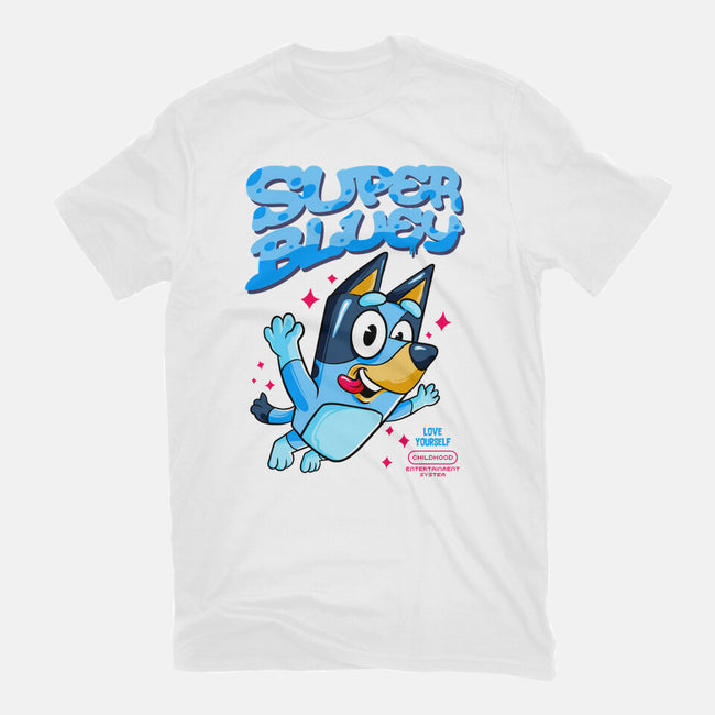 Super Bluey-Mens-Basic-Tee-spoilerinc