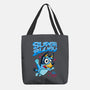 Super Bluey-None-Basic Tote-Bag-spoilerinc