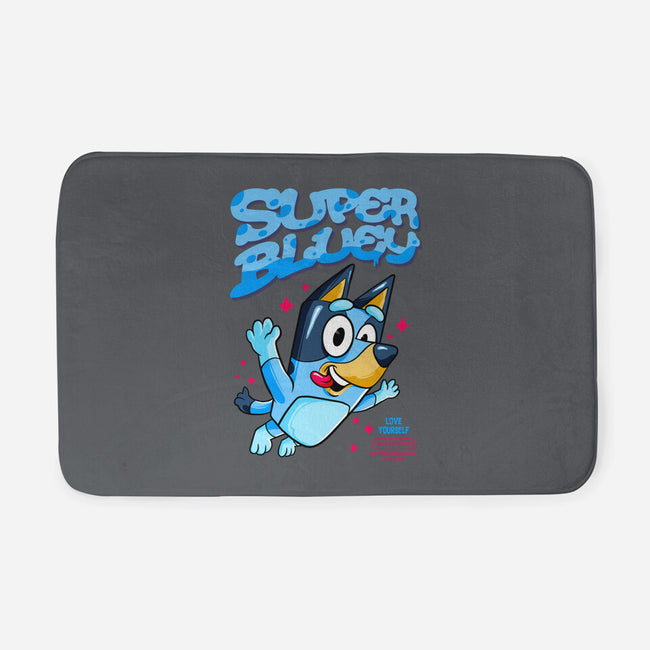 Super Bluey-None-Memory Foam-Bath Mat-spoilerinc