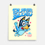 Super Bluey-None-Matte-Poster-spoilerinc