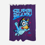 Super Bluey-None-Polyester-Shower Curtain-spoilerinc